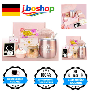 18 Geburtstag Mädchen Geschenkset 18. Geburtstag Geschenk für Frauen