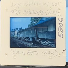PRR Fairbanks-Morse Erie Built Train Locomotive 35mm Slide