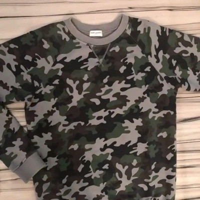 Saint Laurent Sweatshirt Camouflage Included | eBay
