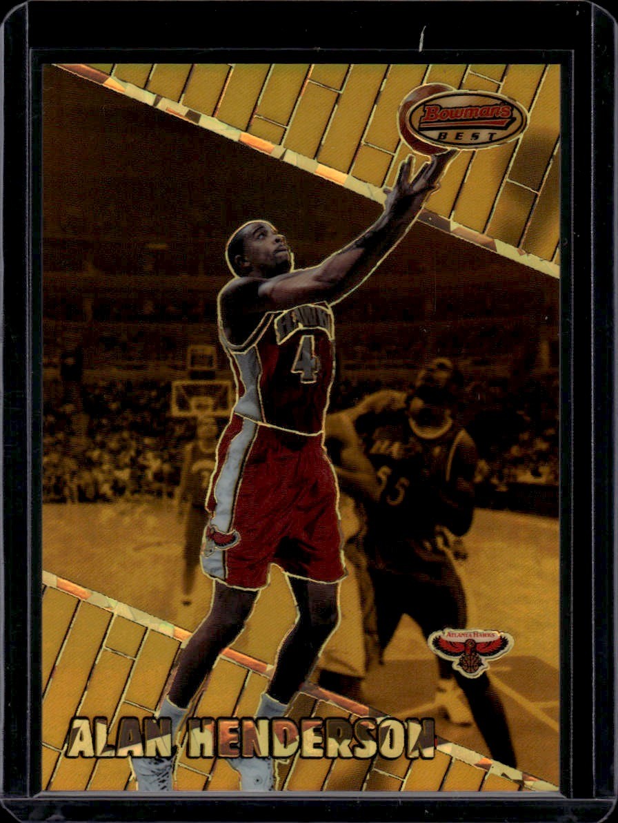 1999-00 Bowman's Best #72 Alan Henderson Atomic Refractors #/100