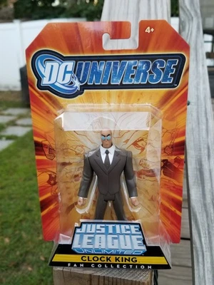 CLOCK KING DC Comics FAN COLLECTION JLU Mattycollector Batman Animated SEALED - Image 1 of 4
