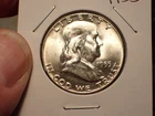 1955 Franklin Half Dollar..to Gem.Choice BU...White and Lustrous !!!