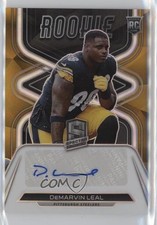 2022 Panini Spectra Rookie Auto 66/99 DeMarvin Leal #31 Auto 0nr3