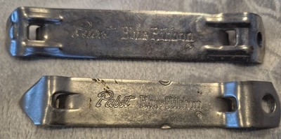 Vintage Pabst Blue Ribbon Beer Brewing Co.  Bottle/Can Openers. Qty.2 PBR Nice