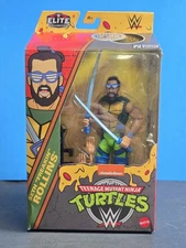 WWE x TMNT Seth Freakin Rollins as Leonardo Elite Collection Action Figure New