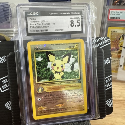 Pichu graded CGC 8.5 for sale on eBay