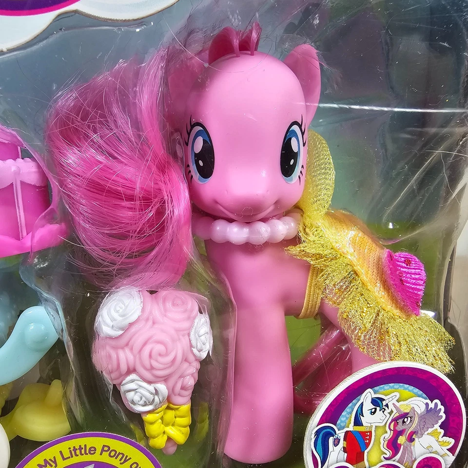 Hasbro My Little Pony Pony Brida de Boda Amigos Pinkie Pie G4 MLP NUEVO 2011 Foto 4 de 4