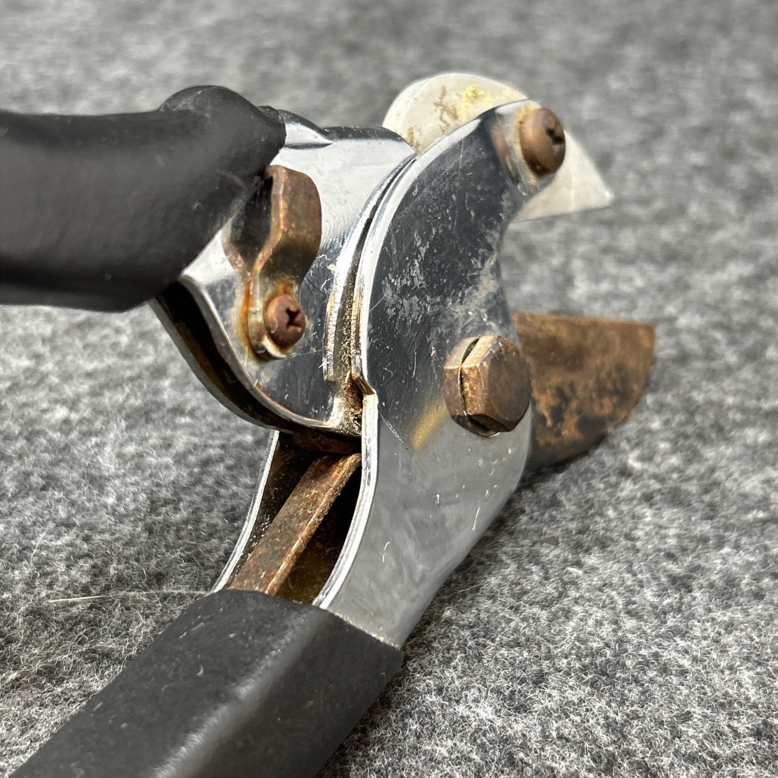 Craftsman Bypass Pruning Shears Locks Closed NO 7185267 Made USA Rusty