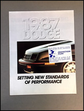 1987 Dodge Car Brochure Catalog - Daytona Caravan Shelby Charger Diplomat 600 1987 Dodge Car Brochure Catalog - Daytona Caravan Shelby Charger Diplomat 600