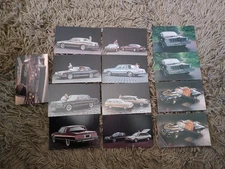 1980-81 87 Pontiac Dealer Postcard Lot Of 13 Trans Am Grand Am Grand Prix 