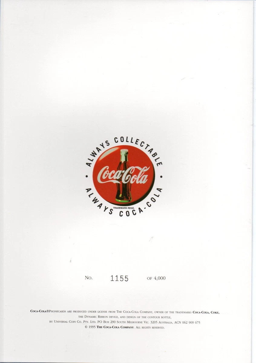 Coca-Cola Pack - The Guy - Limited Edition - Pack Number 1155