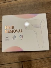 IPL Hair Removal Device Corded Electric, White/Gold, 9 Intensity Settings
