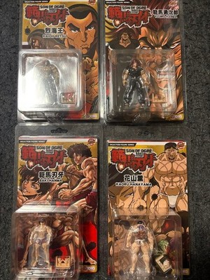 DIGACTION Baki Hanma mini Figure Complete Set of 4 Toy 1/24 DIG Son Of Ogre New