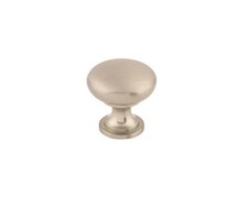 Top Knobs M410 Hollow Round Knob 1 3/16 Brush...