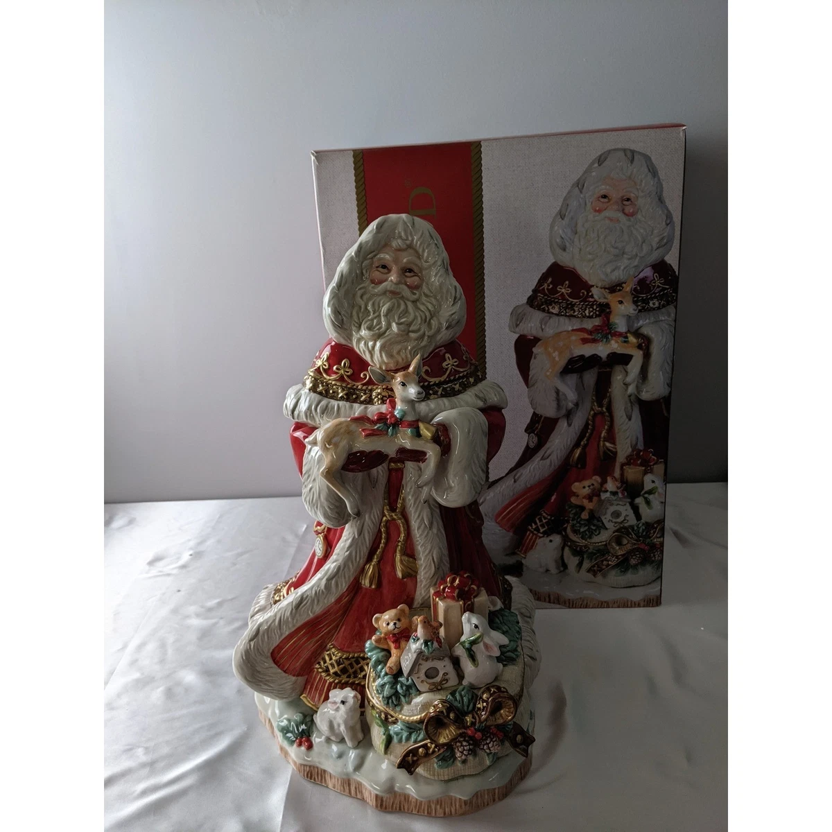 fitz and floyd santa claus products for sale | eBay