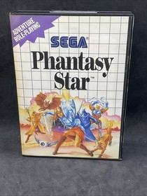 Phantasy Star (Sega Master System, 1988 SMS)  No Manual! - Tested - Authentic