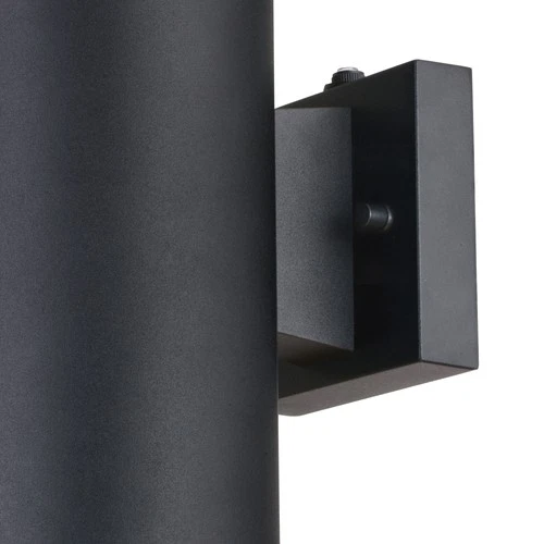 Vaxcel Lighting T0653 Chiasso 2 Light 14" Tall Outdoor Wall - Black - Picture 4 of 12