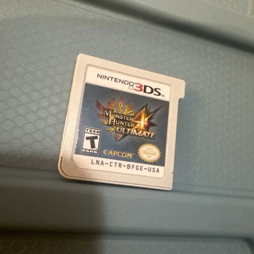 Monster Hunter 4 Ultimate Nintendo 3DS Loose Cart NTSC-U/C Capcom Cartridge