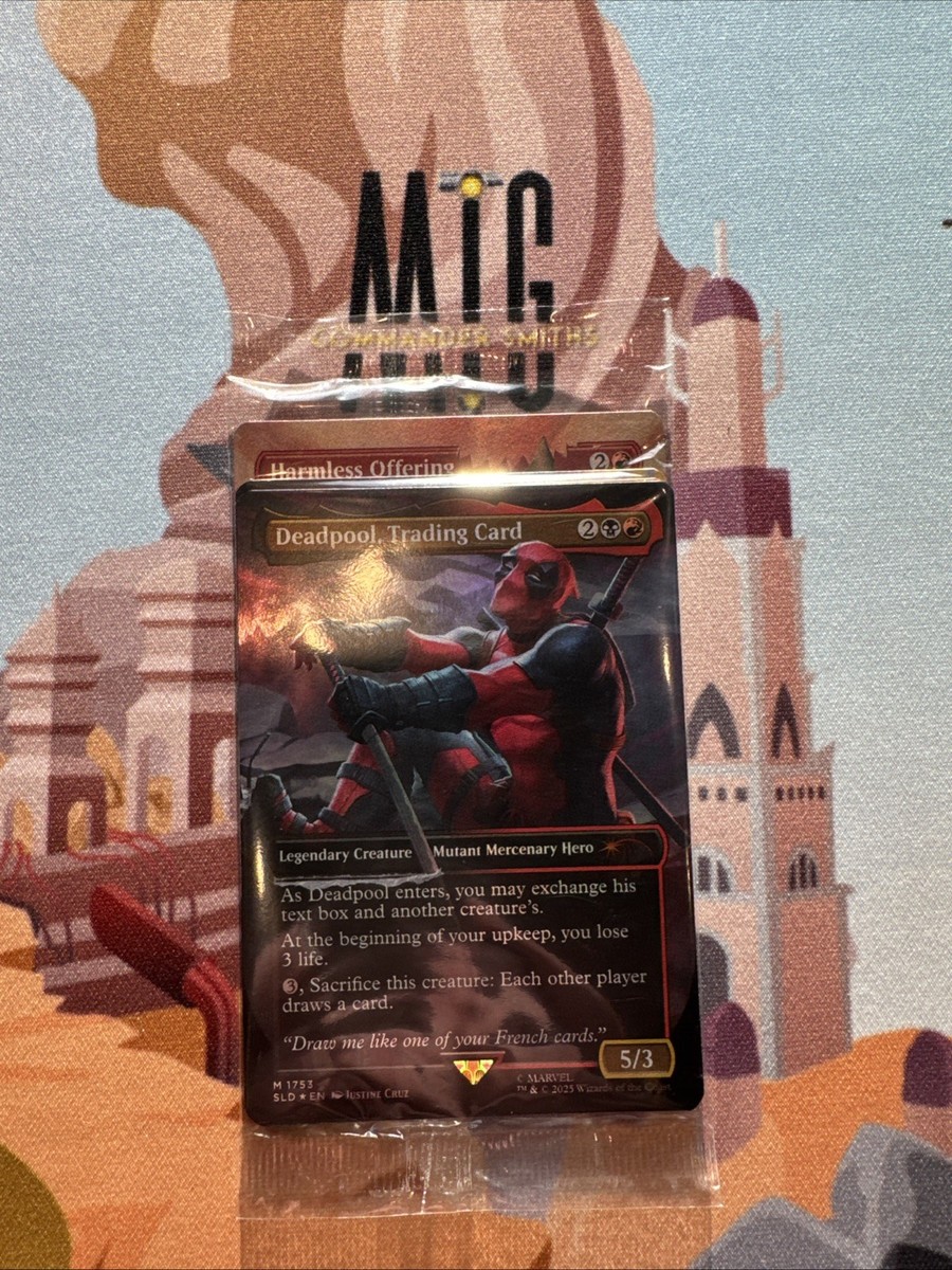 DEADPOOL SEALED ✨ FOIL ✨ MTG NM Secret Lair UNOPENED **NO