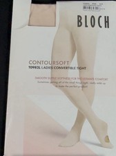 Bloch Women's Tights Pink Size B T0982L LADIES CONVERTIBLE TIGHT S/M NWT NEW