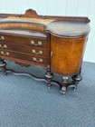 67513 Antique Victorian Sideboard Buffet with Ornate Carved Walnut — photo 3