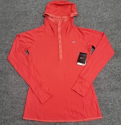 salmon nike sweatshirt