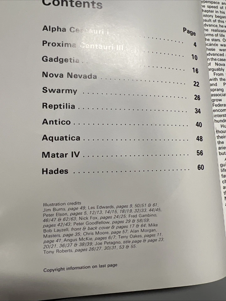 Aliens in Space by Steven Caldwell 1979 Crescent Galactic Encounters HC Nice! - Image 4 of 4