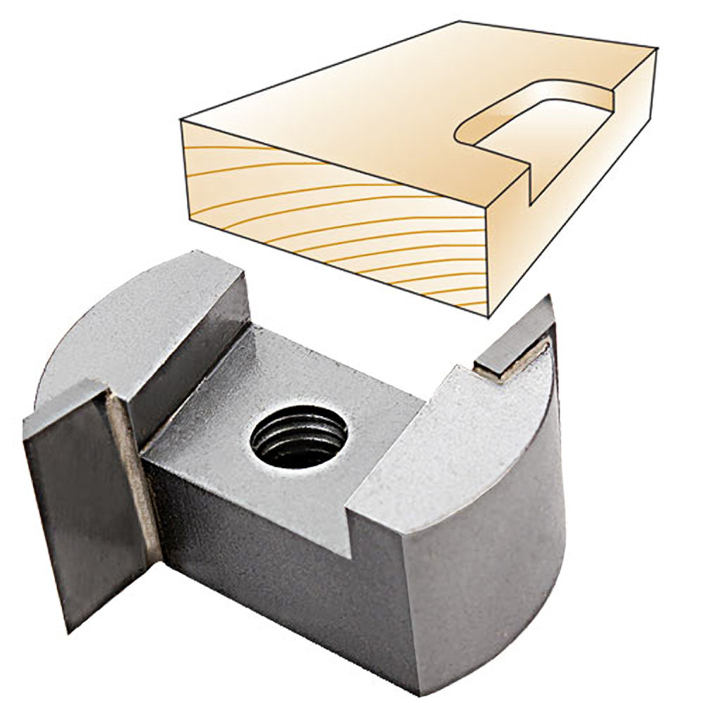 Whiteside 13-781 Helix Mortise Bit w/ Downshear 25/32"CD, 5/8"CL