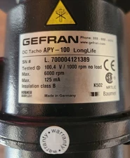Gefran DC Tacho APY-100 LongLife  Baumer