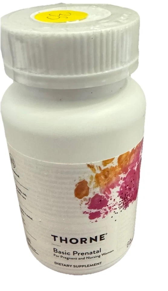 Thorne ~ Basic Prenatal ~ 90 Capsules ~ Sealed ~ Exp.05/2026 - Pregnancy Nursing - Image 2 of 4