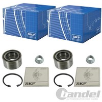 2X SKF RADLAGER-SATZ Hinten Passend FÜR MERCEDES-BENZ 124 E-KLASSE Links+Rechts