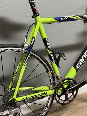Cannondale Six System Liquigas Carbon Race Bike 58CM | eBay