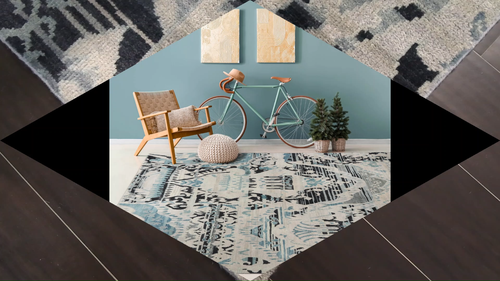 Nourison Oushak Hand Knotted 100% Wool Modern Area Rug Gray Beige 8'6"x11'6" - Video 1 of 1