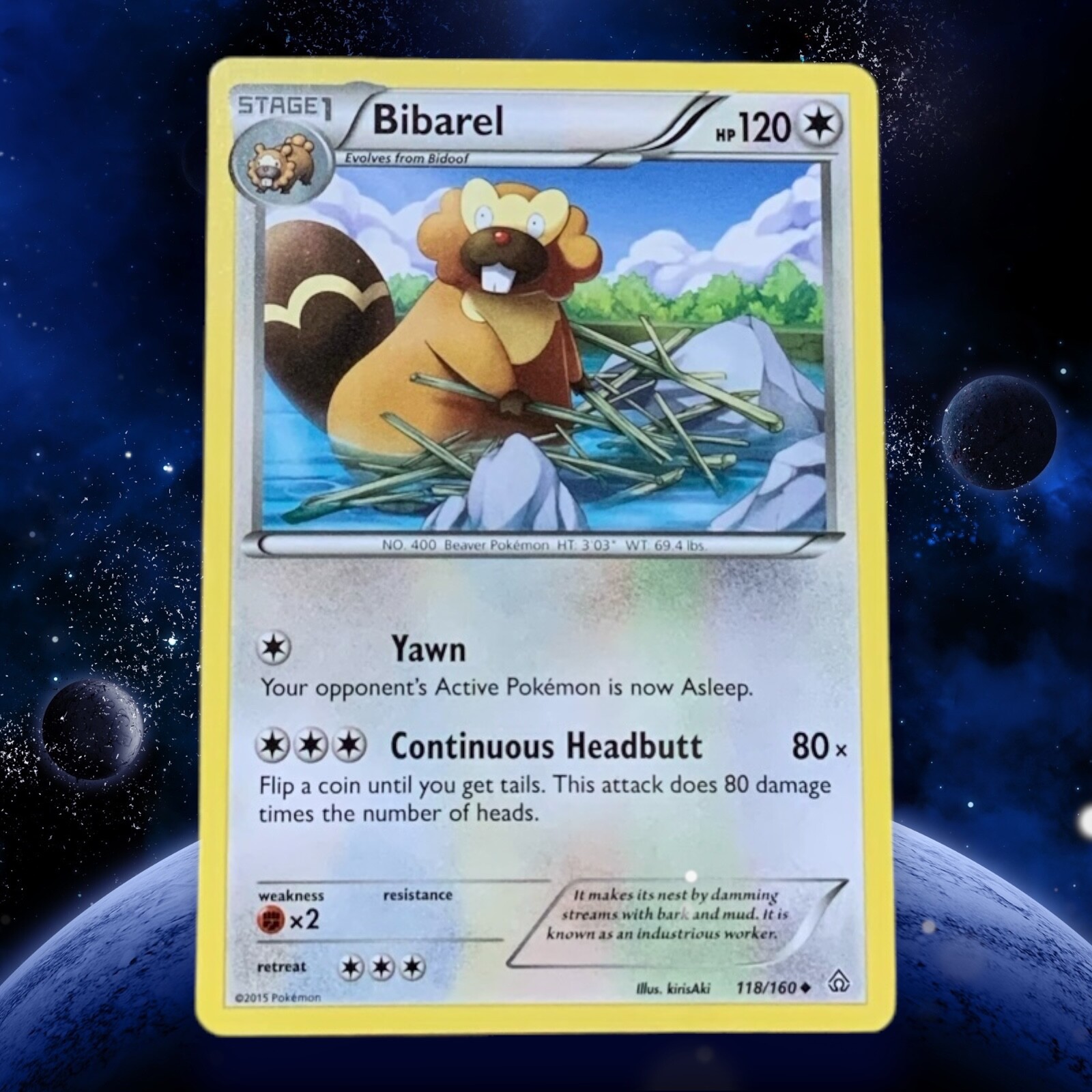 Bibarel 118/160 XY-Primal Clash Regular Uncommon