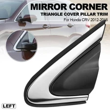 Left Driver Fender Door Mirror Corner Molding Cover Trim For Honda CRV 2012-2016