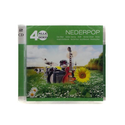 CD Nederpop - Alle 40 Goed (Various) 2CD (New & Sealed)