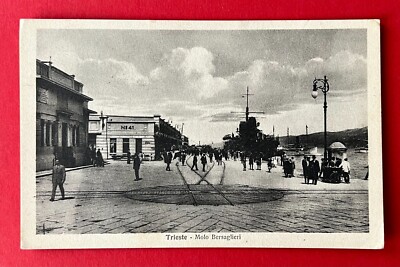 AK TRIESTE Triest in Italien 1931 Molo Bersaglieri    ( 154531