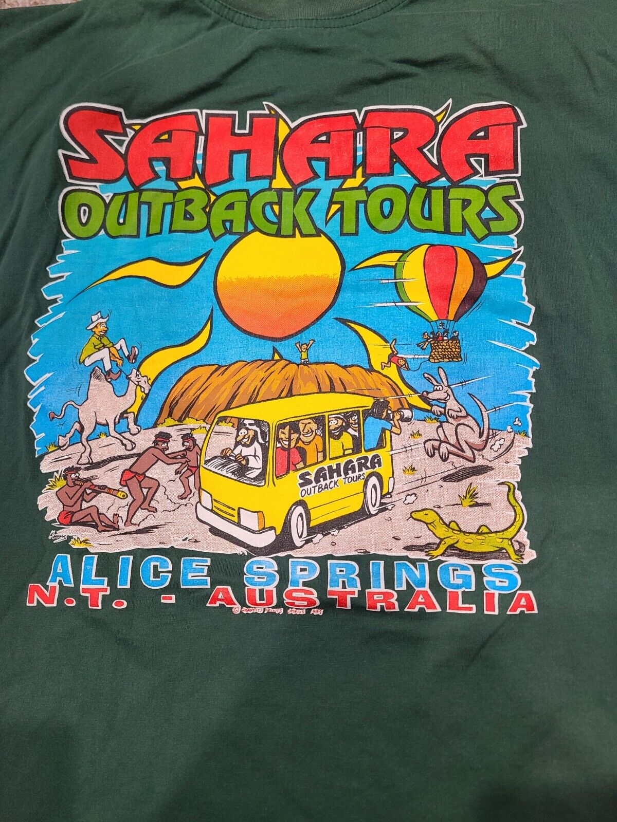 Vintage Australian Sahara Outback Tours Alice Spr… - image 7
