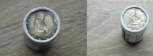 Euro-Gedenkmünzen aus Luxemburg mit berühmter Persönlichkeit