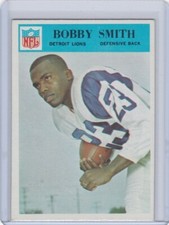 1966 Philadelphia #73 Bobby Smith Lions Free Shipping!