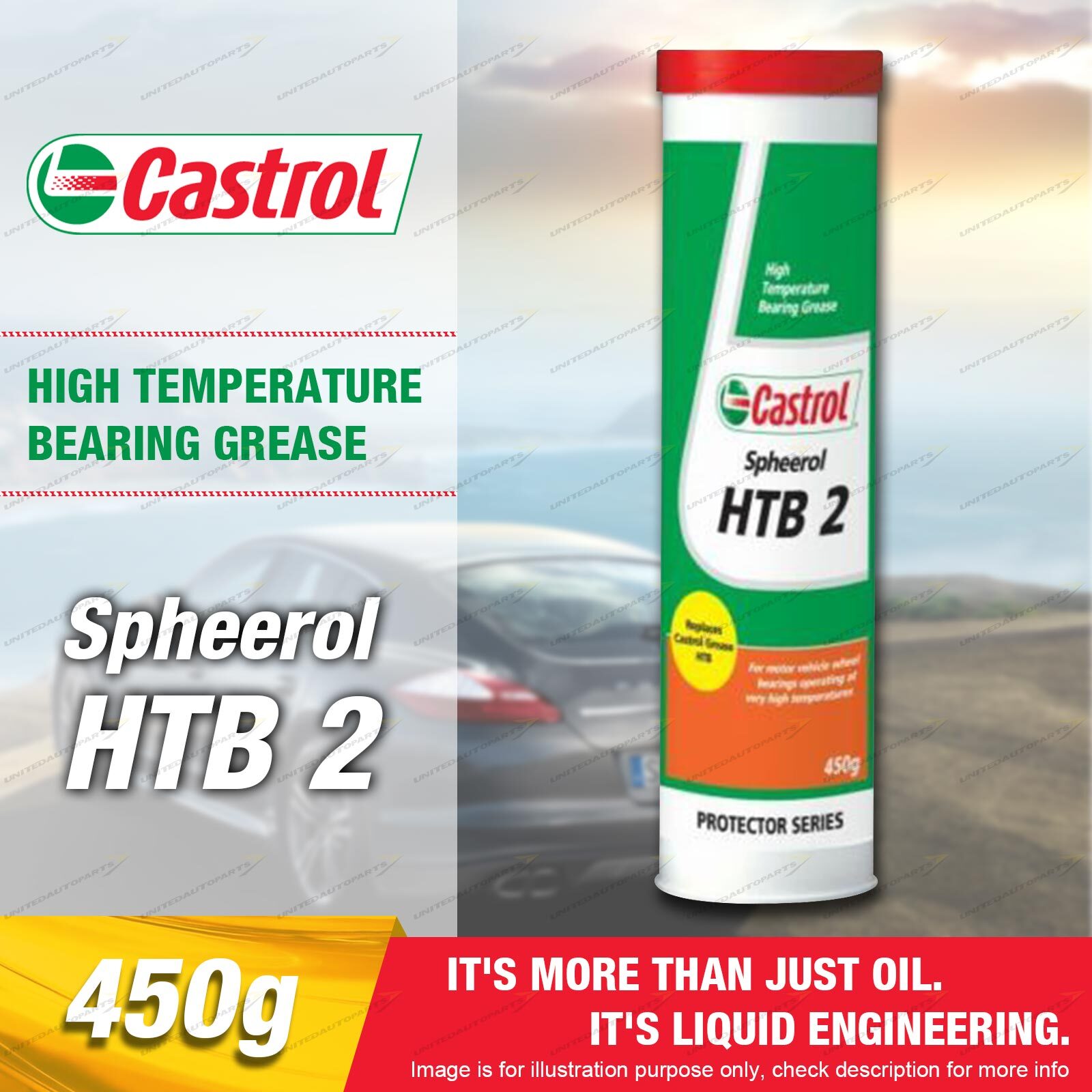 Castrol Spheerol HTB 2 450G High Temperature Wheel Bearing Grease eBay