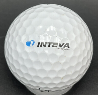 Inteva Products Logo Golf Ball (1) Titleist Pro V1 Pre-Owned