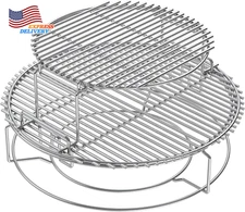 Expander Rack Replacement Kit for Large Big Green Egg Heavy Duty Stainless Steel