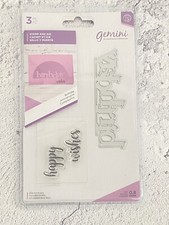 Crafter's Companion Gemini Edge'Ables Birthday