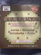 Numeracy: Building Integer Fluency Game, Learning Advantage 4728, 2-4 Players