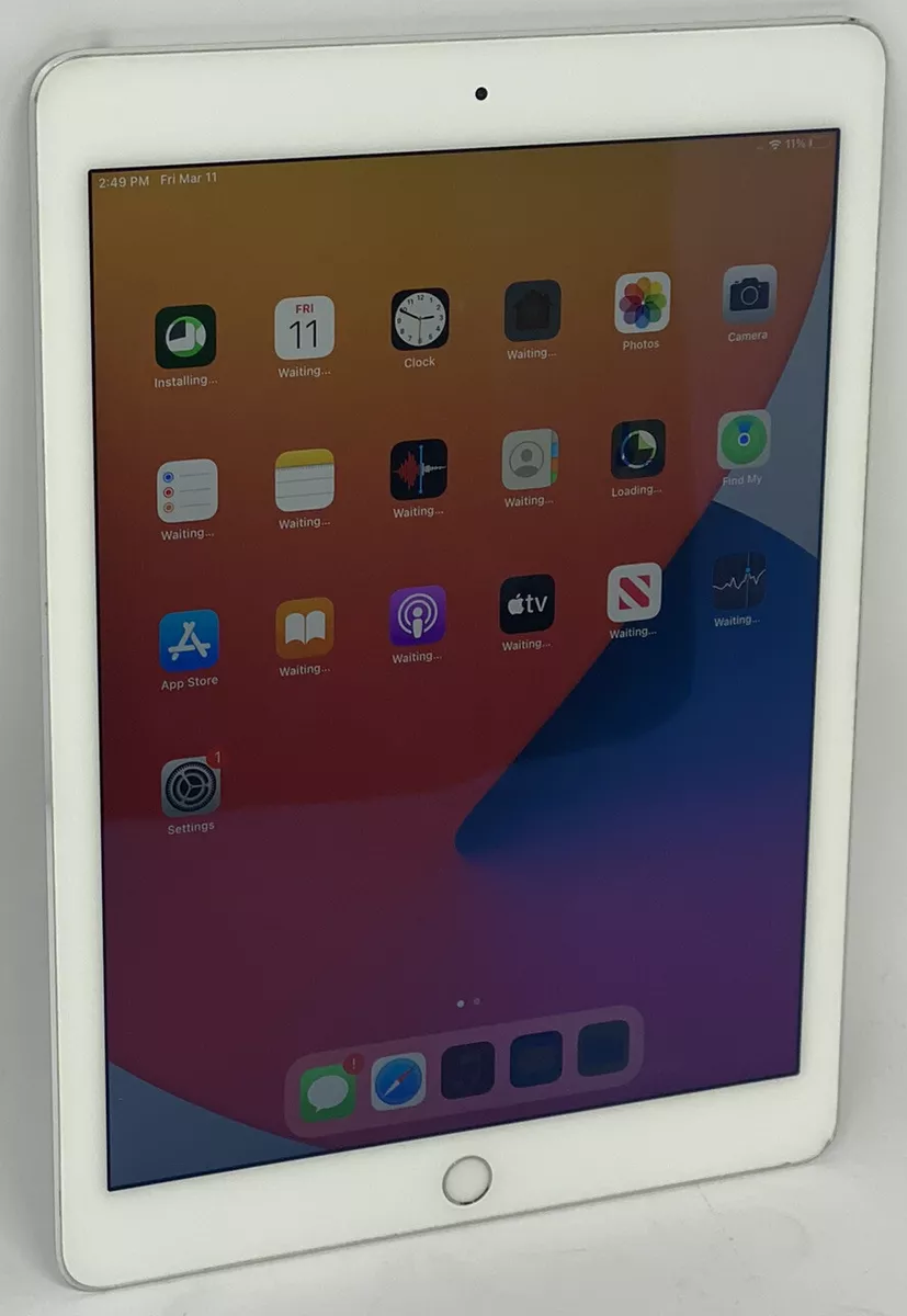 Apple iPad Air 2 A1566 64GB Wi-Fi Only iOS Silver Tablet Good | eBay