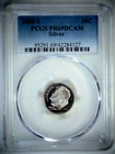 2000-S 10C Roosevelt Dime  PCGS PR69DCAM 90% Silver 23ato0219