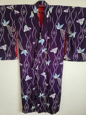 1910s,Antique Japanese  Silk KIMONO Robe .129