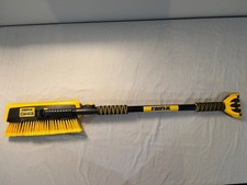 Rain-x 61 Extendable Car Snow Broom Ice Scraper Tool Black And Yellow 42-61