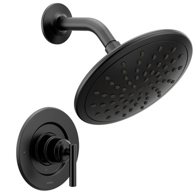 #ad #ad Moen Gibson Matte Black Pressure Balancing Modern Shower Trim with Wide $174.83